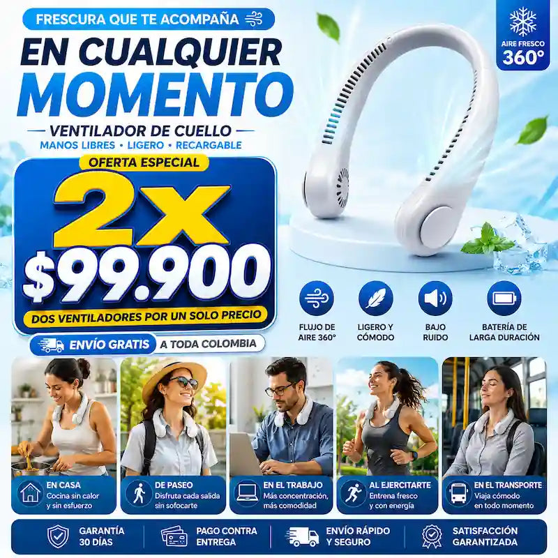 Ventilador de cuello