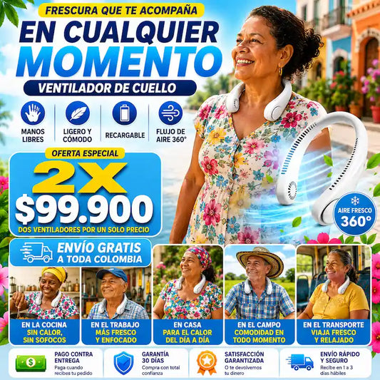 Ventilador de cuello